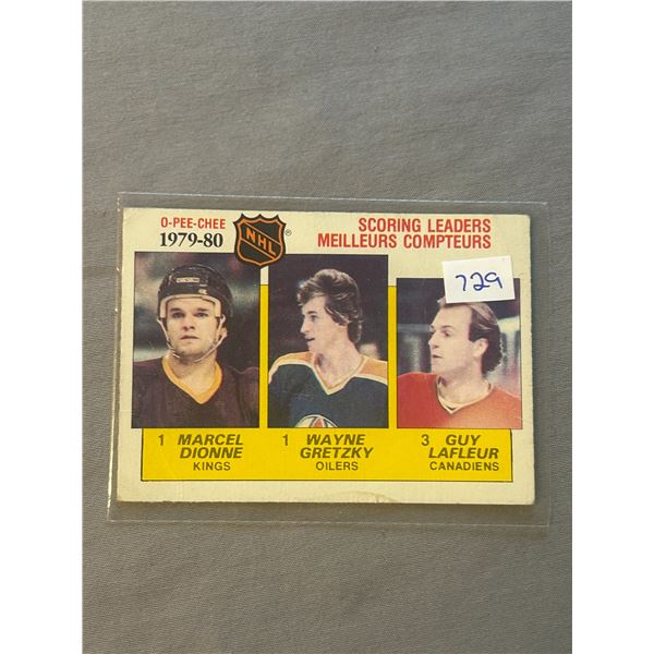 Wayne Gretzky - 1979-80 - OPC - Scoring Leaders Hockey Card