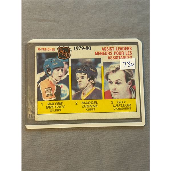 Wayne Gretzky - 1979-80 - OPC - Assist Leaders Hockey Card