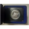 Image 1 : 1975 Specimen Nickel Dollar. Housed in its original blue case.