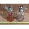 Image 2 : Set of Vintage Coal Oil Lamps