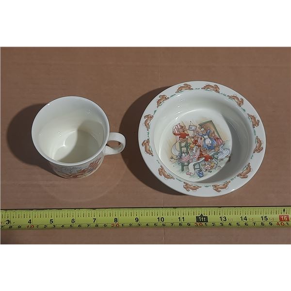 "Bunnykins" Bowl and Mug