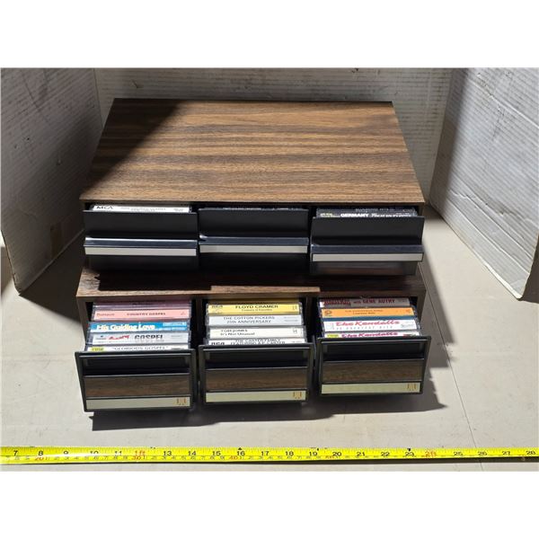Cassettes and storage