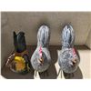 Image 2 : 3 rooster garden decorations- 12"H