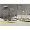 Image 1 : Lot of antique jars- Blue ribbon and glide