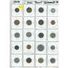 Image 1 : (2) Sheet of Foreign Coins. (Total 40 Coins)