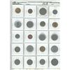 Image 1 : Sheet of Foreign Coins. (Total 20 Coins)