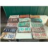 Image 1 : 50’s, 60’s’70’s license plates