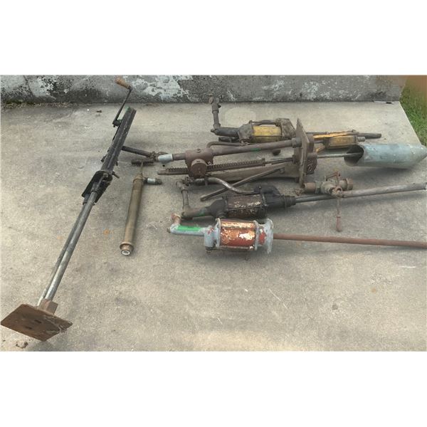 Seven Barrel/Kerosene Pumps