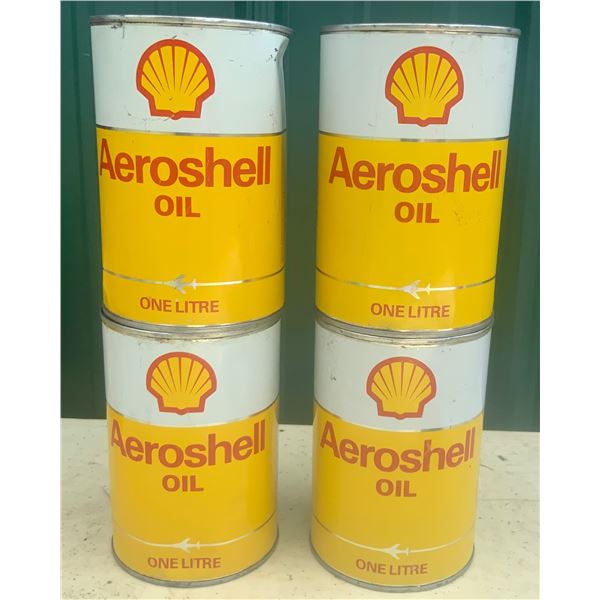 Four Aeroshell 80. Full litres