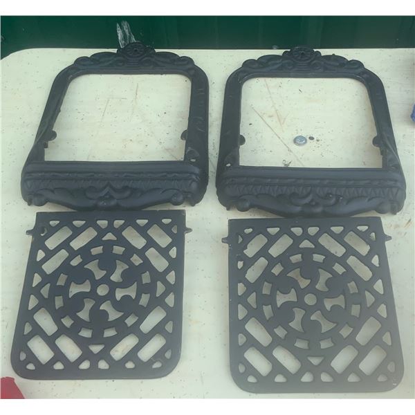 Two Early Wall Sconces 11.5x8.5”