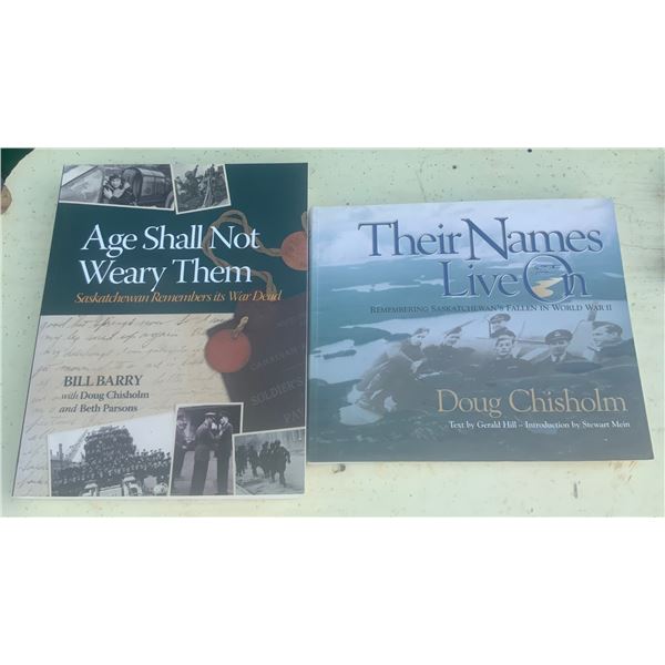 Two Saskatchewan War Dead Books