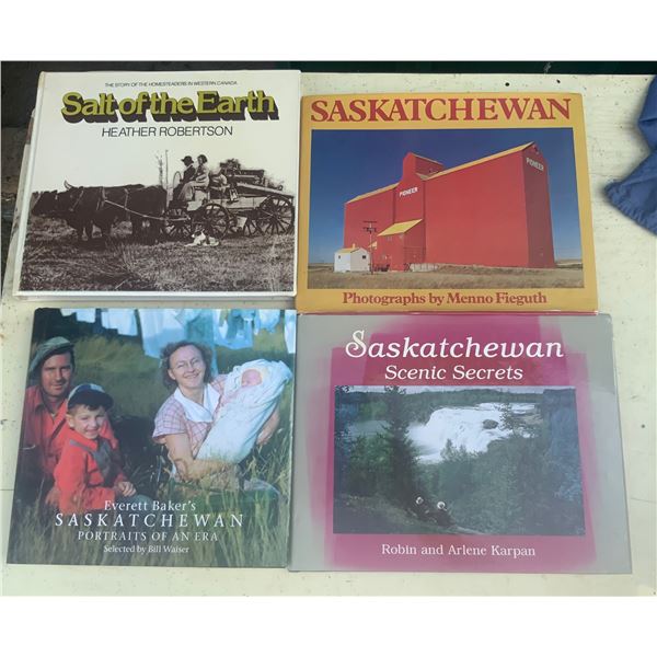 Four Saskatchewan History Books
