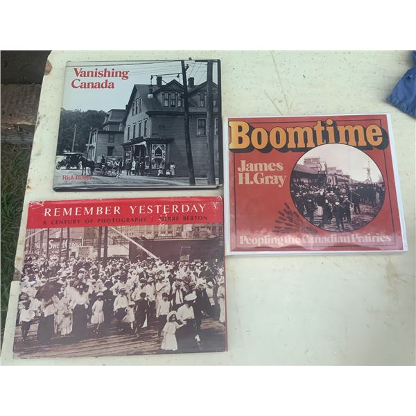 Three Prairie History Books