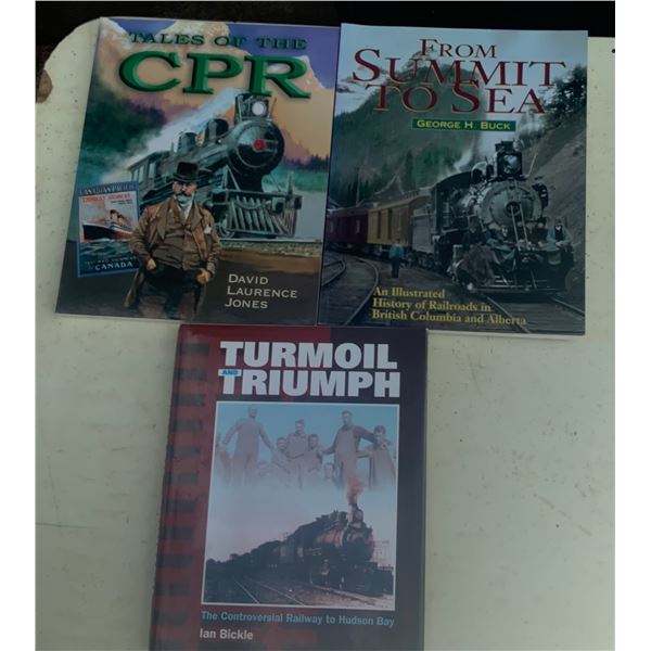 Three Canadian Railway Books