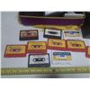 Image 3 : Lot of Cassette in Suitecase and Bag.