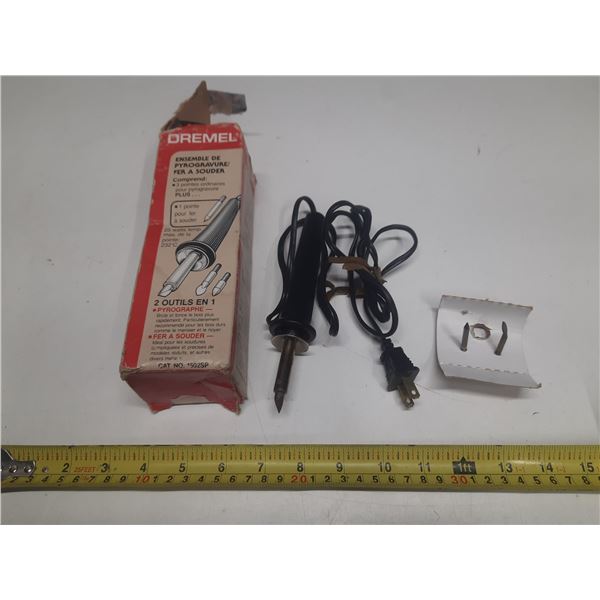 Dremel Woodburner Soldering Iron Kit.