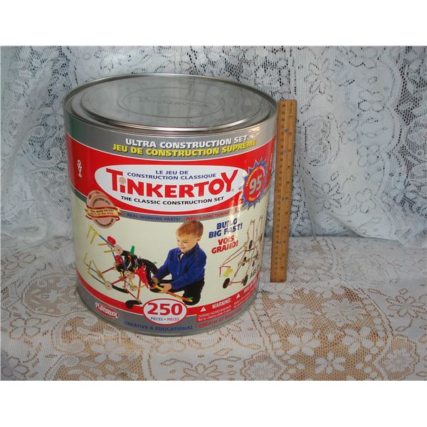 Tin of Tinker Toys