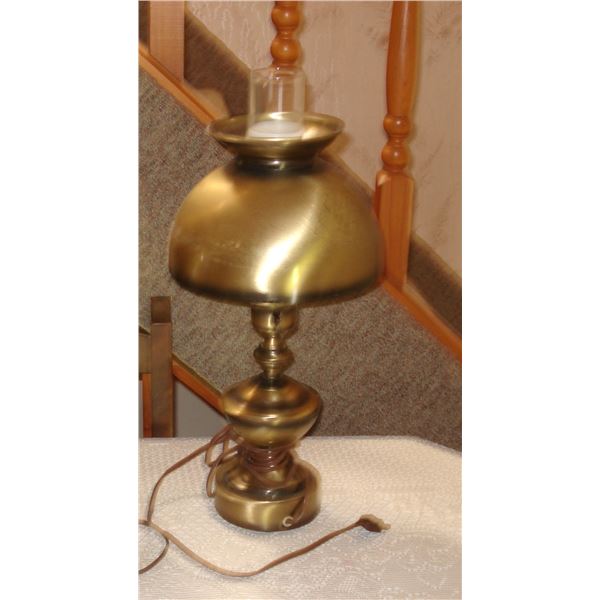 Vintage Brass Lamp