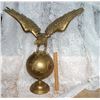 Image 1 : Brass Eagle on Globe