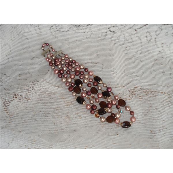 Vintage 3 Strand Necklace