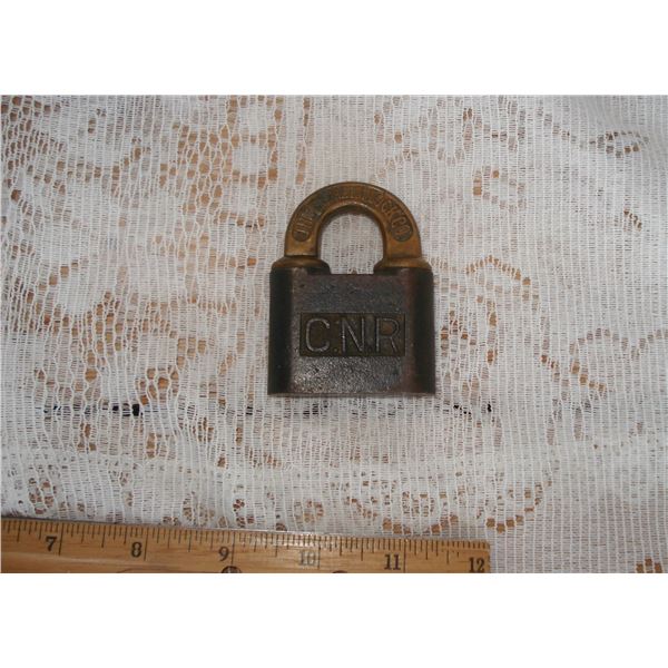 Antique CNR Lock
