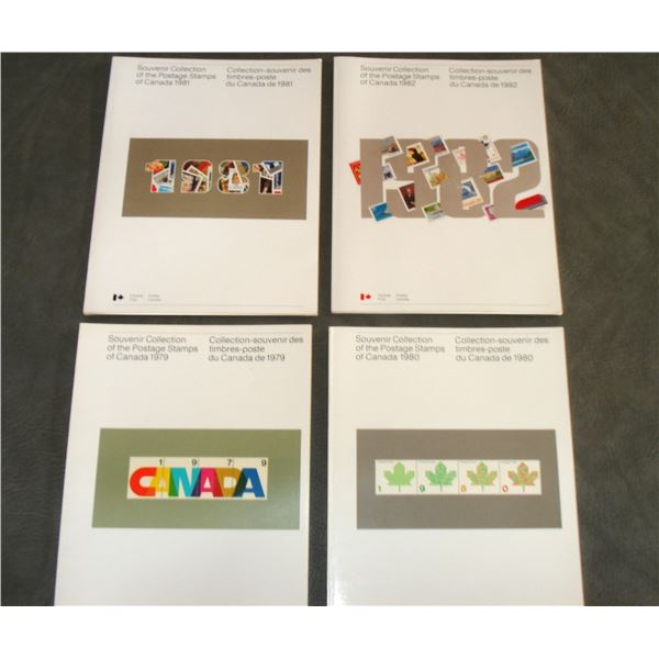 4 Vintage Stamp Books