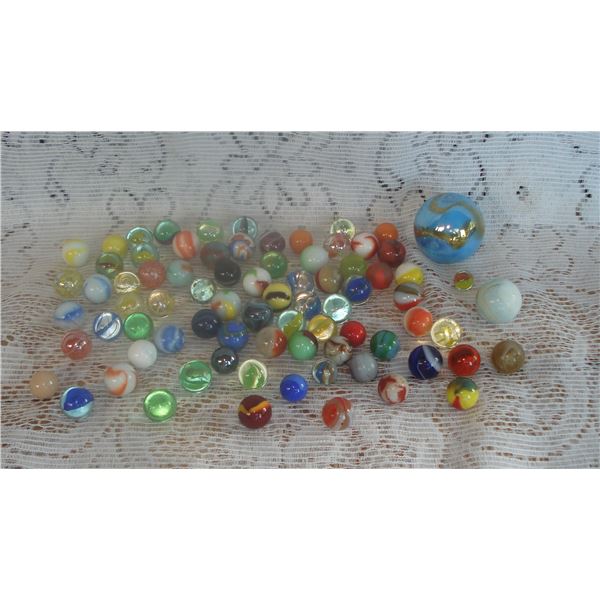 Bag of Vintage Marbles