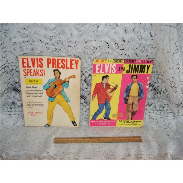 Vintage Elvis and Elvis and Jimmy Magazines