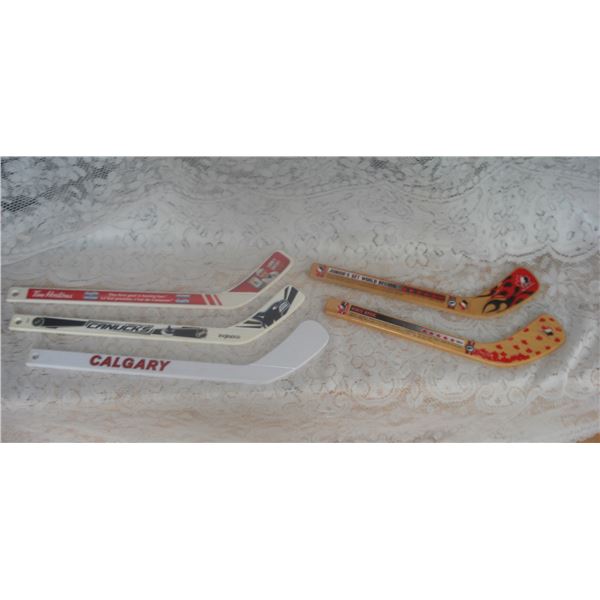 Collectible Mini Hockey Sticks