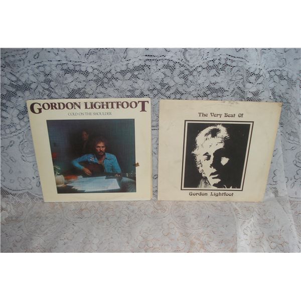 Pair Gordon Lightfoot Albums
