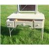 Image 2 : Antique Vanity with swing Mirror