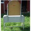 Image 3 : Antique Vanity with swing Mirror