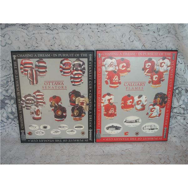 Flames and Senators Pics