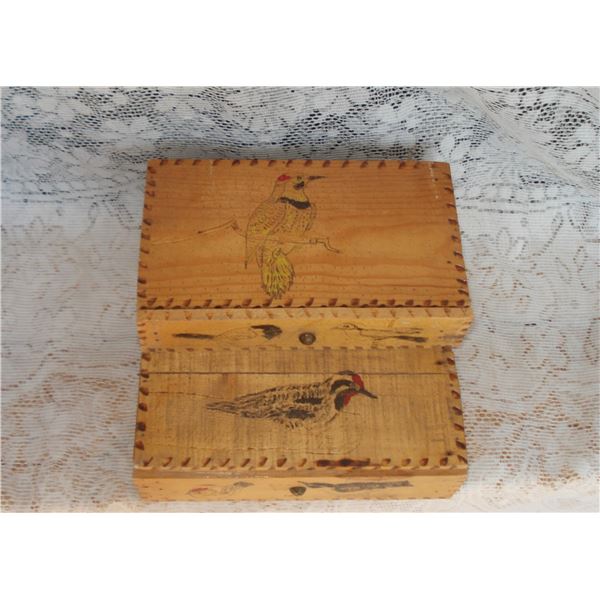 2 Drawer Primitave Jewelry/Storage Box