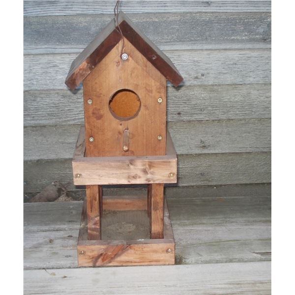 Wood Bird House
