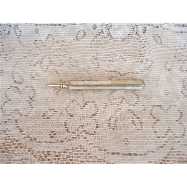 Vintage Mother of Pearl Pen  Needs new Refill