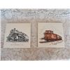 Image 1 : Pair Of CN Railway Tiles