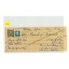 Image 1 : Bank of Toronto cancelled cheque dated 1951 located in the town of Wolseley, Sask. $9.17 from the Ev