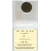 Image 2 : 1859 Narrow 9 Canadian Victorian Large Cent. ICCS certified and graded EF-40.