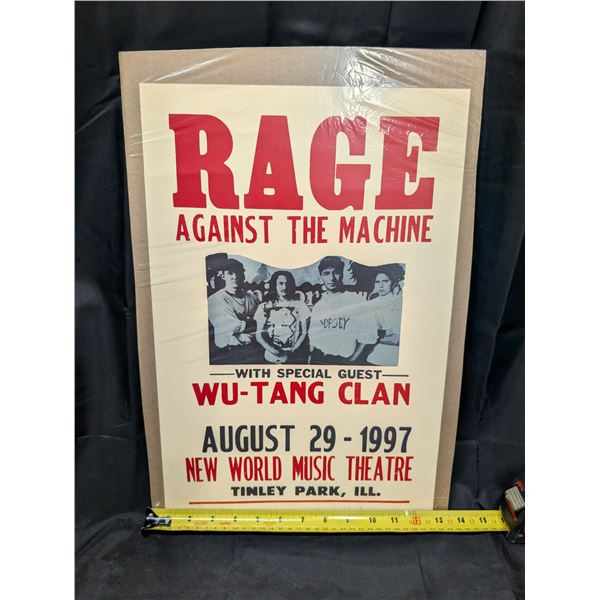 Rage Concert Poster