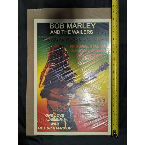 Bob Marley Concert Poster