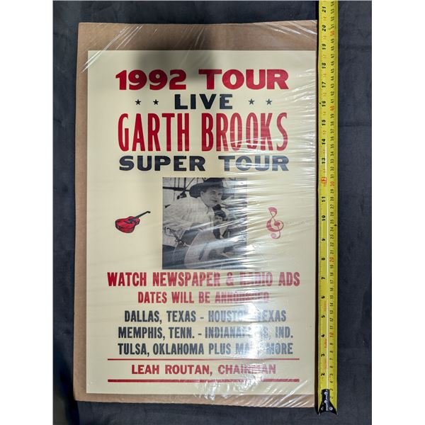 Garth Brooks Concert Poster