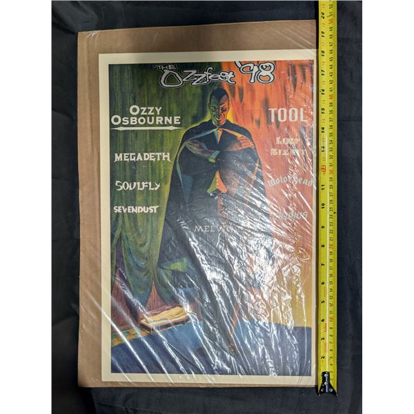 Ozzy Osbourne Concert Poster