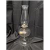 Image 1 : Glass Coal Oil Lamp w/ Chimney