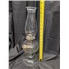 Image 2 : Glass Coal Oil Lamp w/ Chimney