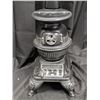 Image 3 : Black Ceramic Pot Belly Stove Decor