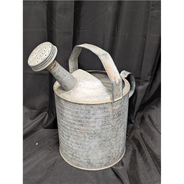 Galvanized Tin Garden Watering Can