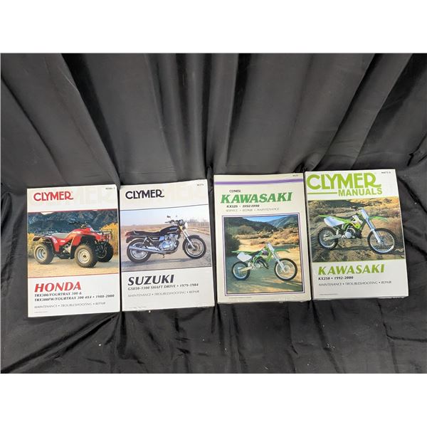 4 Different Clymer Manuals
