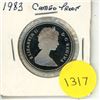 Image 1 : 1983 Canadian 50 Cents. Proof with Ultra Heavy Cameo.