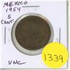 Image 1 : Mexico 1954 5 Centavos. Uncirculated.